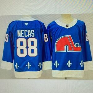 Martin Necas Blue Stitched Jersey🤍
